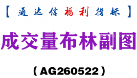 [AG260522]成交量布林副图－通达信指标源码分享