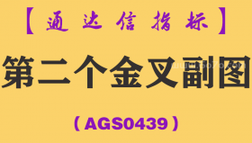 [AGS0439]第二个金叉副图-通达信指标公式