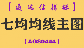 [AGS0444]七均均线主图-通达信指标公式