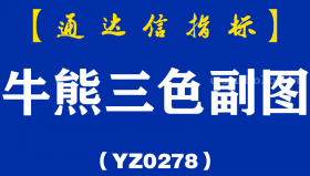 [YZ0278]牛熊三色副图-通达信指标公式