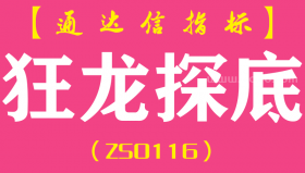 [ZS0116]狂龙探底-通达信副图指标公式