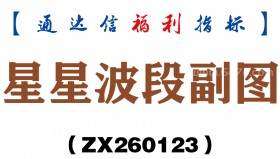 [ZX260123]星星波段副图－通达信指标源码分享