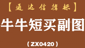[ZX0420]牛牛短买副图-通达信指标公式