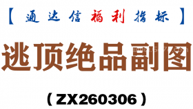 [ZX260306]逃顶绝品副图－通达信指标源码分享