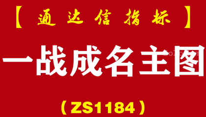 [ZS1184]一战成名主图-通达信指标公式