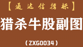[ZXG0034]猎杀牛股-通达信副图指标公式