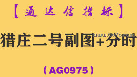[AG0975]猎庄二号副图+分时-通达信指标公式