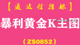[ZS0852]暴利黄金K主图-通达信指标公式