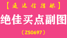 [ZS0697]绝佳买点副图-通达信指标公式-含手机版