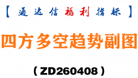 [ZD260408]四方多空趋势副图－通达信指标源码分享