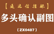 [ZX0487]多头确认副图-通达信指标公式