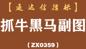 [ZX0359]抓牛黑马副图-通达信指标公式