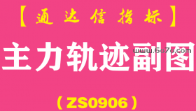 [ZS0906]主力轨迹副图-通达信指标公式