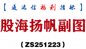 [ZS251223]股海扬帆副图－通达信指标源码分享