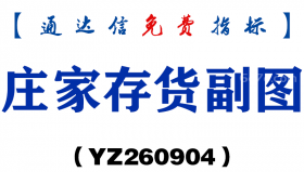 [YZ260904]庄家存货副图-通达信指标源码分享