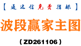[ZD261106]波段赢家主图-通达信指标源码分享