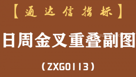 [ZXG0113]日周金叉重叠副图-通达信指标公式