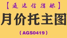 [AGS0419]月价托主图-通达信指标公式