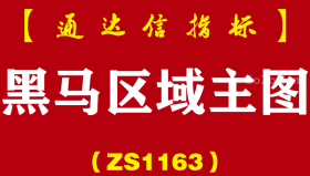 [ZS1163]黑马区域主图-通达信指标公式