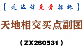 [ZX260531]天地相交买点副图－通达信指标源码分享