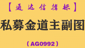 [AG0992]私募金道主副图-通达信指标公式-龙头吃涨停板神器