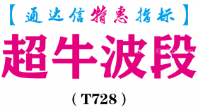 【通达信指标】超牛波段-副图指标公式（T728）