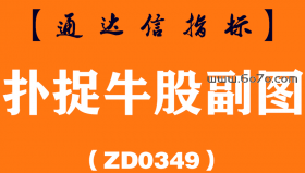 [ZD0349]扑捉牛股副图-通达信指标公式