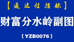 [YZB0076]财富分水岭副图-通达信指标公式