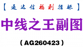 [AG260423]中线之王副图－通达信指标源码分享
