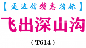 【通达信指标】飞出深山沟-副图指标公式（T614）