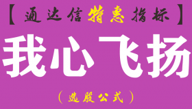 【通达信指标】我心飞扬-副图指标公式（手机+电脑）