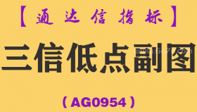 [AG0954]三信低点副图-通达信指标公式-主力送钱系列