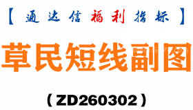 [ZD260302]草民短线副图－通达信指标源码分享