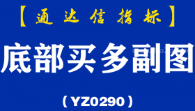 [YZ0290]底部买多副图-通达信指标公式