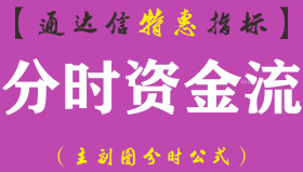 [ZS0070]分时资金流-通达信副图指标公式