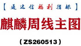 [ZS260513]麒麟周线主图－通达信指标源码分享