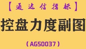 [AGS0037]控盘力度副图-通达信副图指标公式