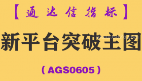[AGS0605]新平台突破主图-通达信指标公式