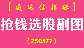 [ZS0577]抢钱选股副图-通达信指标公式