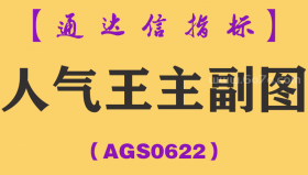[AGS0622]人气王主副图-通达信指标公式