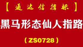 [ZS0728]黑马形态仙人指路主副图--通达信指标公式-K线形态短线公式