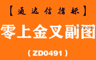 [ZD0491]零上金叉副图-通达信指标公式