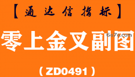 [ZD0491]零上金叉副图-通达信指标公式