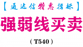 【通达信指标】强弱线买卖-副图指标公式（T540）