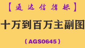 [AGS0645]十万到百万主副图-通达信指标公式-K线型态短线