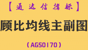 [AGS0170]顾比均线-通达信主副图指标公式