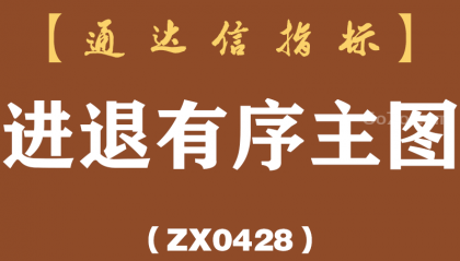 [ZX0428]进退有序主图-通达信指标公式