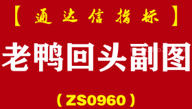 [ZS0960]老鸭回头副图-通达信指标公式