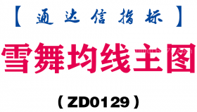 [ZD0129]雪舞均线主图-通达信指标公式