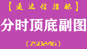 [ZS0246]分时顶底-通达信副图指标公式